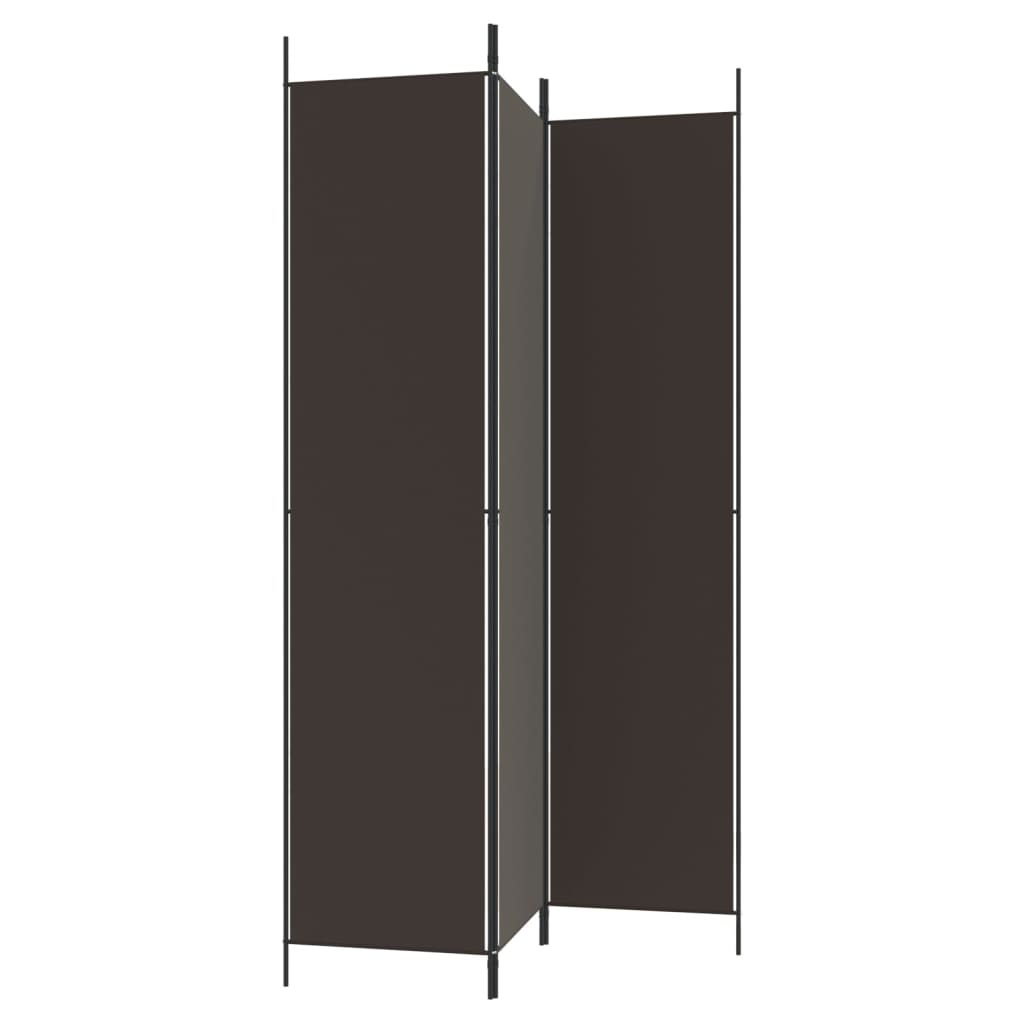 3 paneles barna szövet paraván 150x220 cm 3 paneles barna szövet paraván 150x220 cm