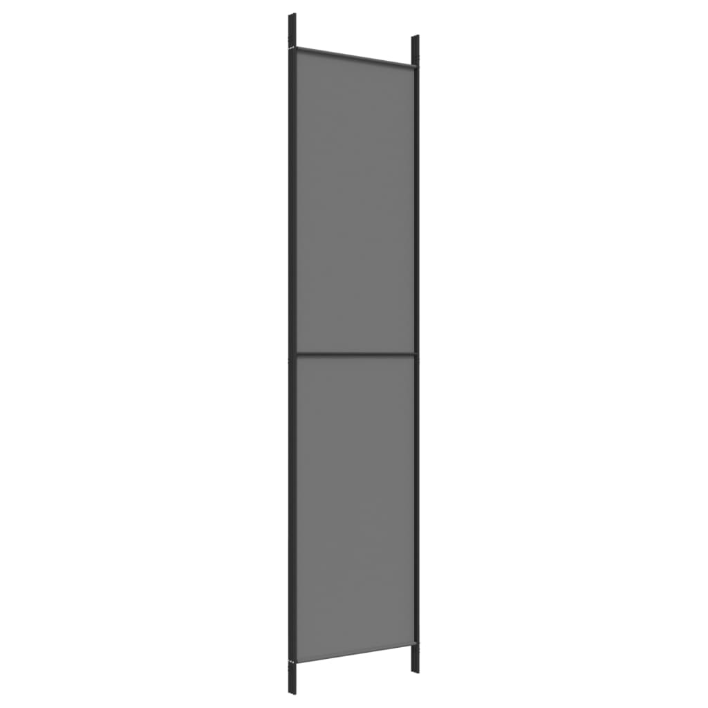 3 paneles antracitszürke szövet térelválasztó 150 x 220 cm 3 paneles antracitszürke szövet térelválasztó 150 x 220 cm