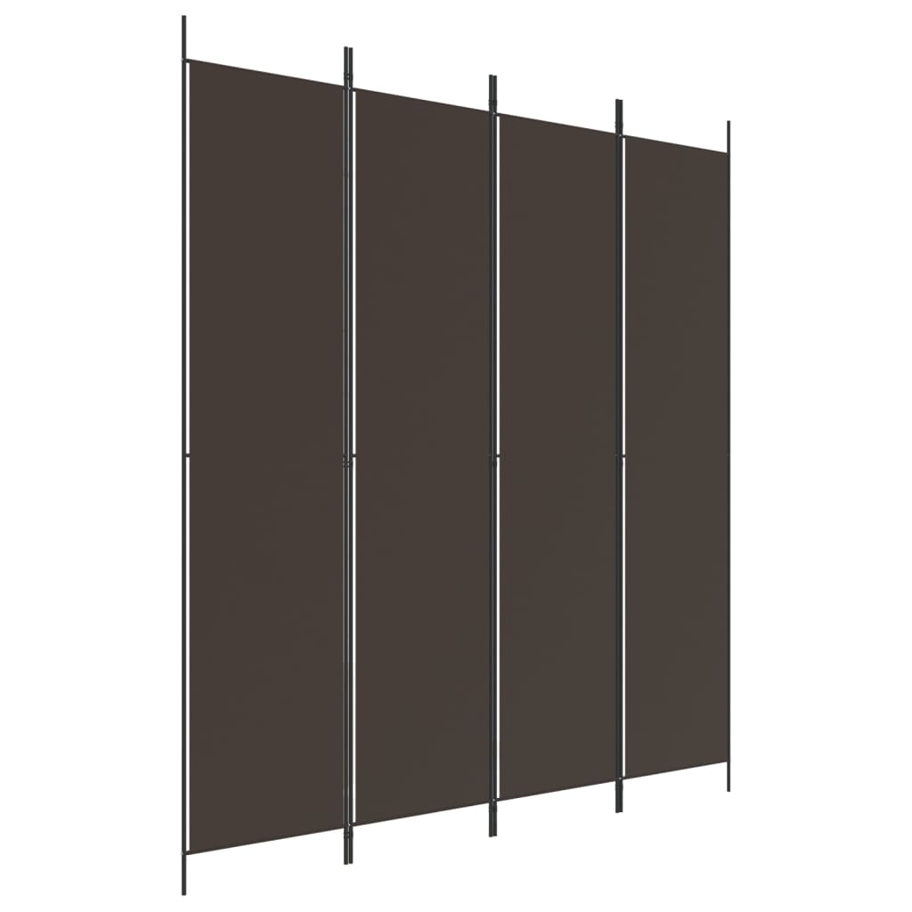 4 paneles barna szövet paraván 200x220 cm 4 paneles barna szövet paraván 200x220 cm