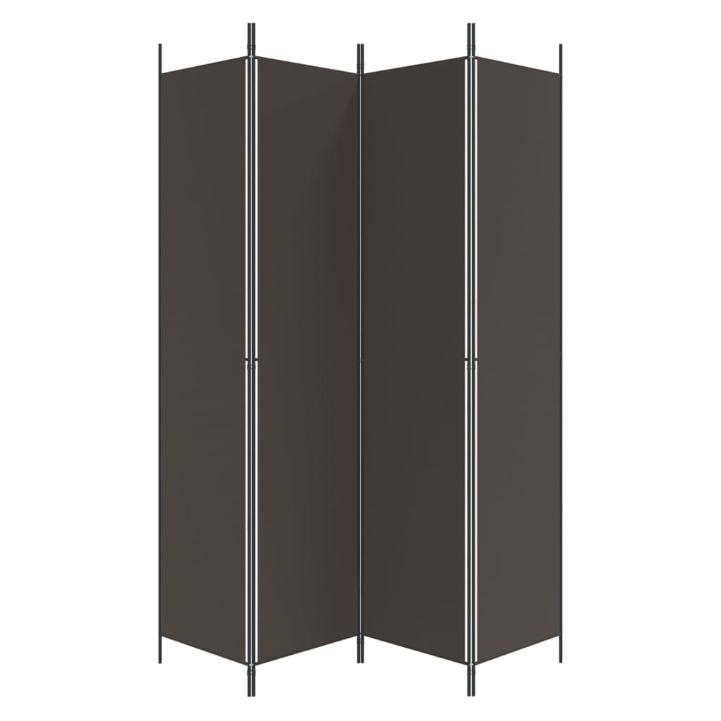 4 paneles barna szövet paraván 200x220 cm 4 paneles barna szövet paraván 200x220 cm