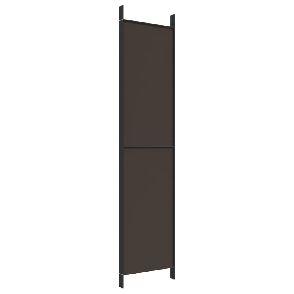 4 paneles barna szövet paraván 200x220 cm 4 paneles barna szövet paraván 200x220 cm