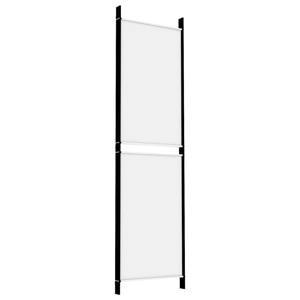 4 paneles fehér szövet térelválasztó 200x180 cm 4 paneles fehér szövet térelválasztó 200x180 cm