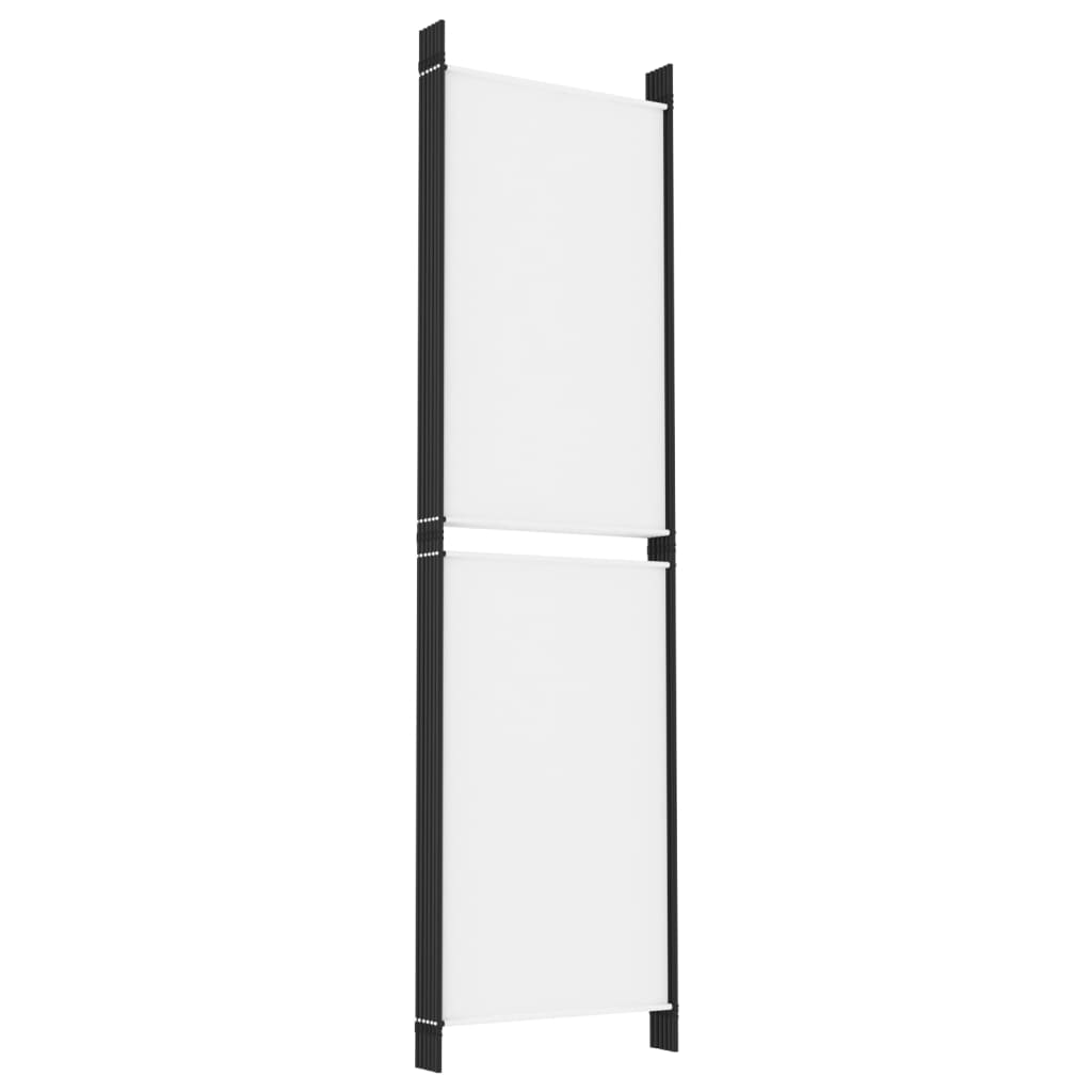 6 paneles fehér szövet térelválasztó 300x180 cm 6 paneles fehér szövet térelválasztó 300x180 cm