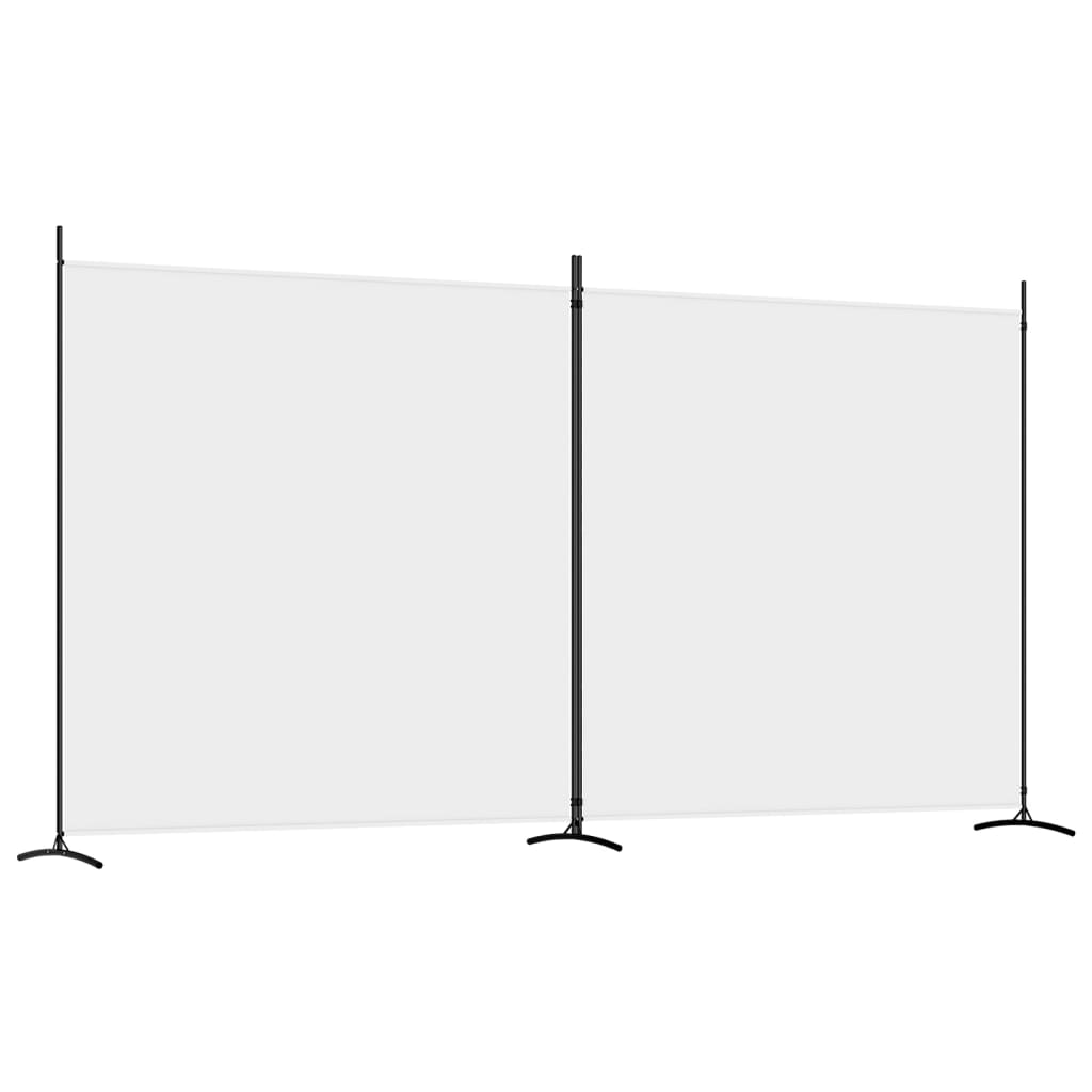 2 paneles fehér szövet térelválasztó 348x180 cm 2 paneles fehér szövet térelválasztó 348x180 cm