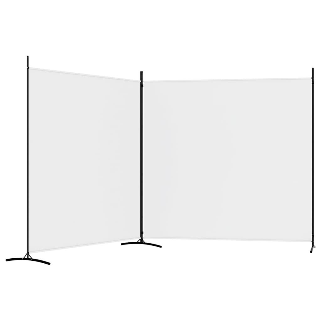 2 paneles fehér szövet térelválasztó 348x180 cm 2 paneles fehér szövet térelválasztó 348x180 cm