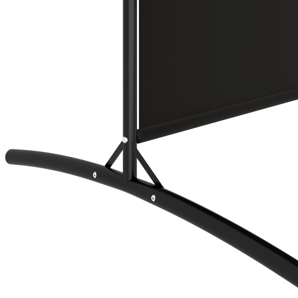 3 paneles fekete szövet térelválasztó 525x180 cm 3 paneles fekete szövet térelválasztó 525x180 cm