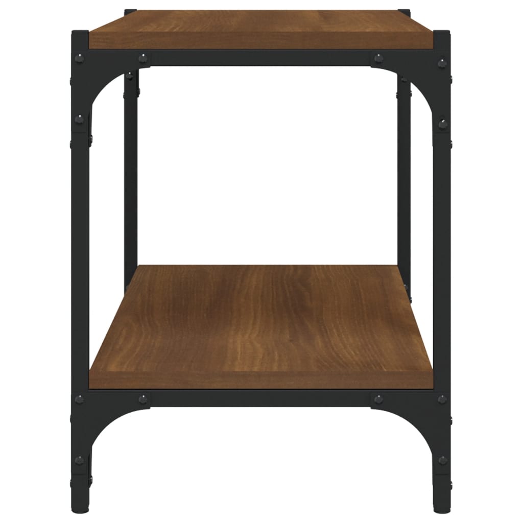 Barna tölgyszínű szerelt fa tv-szekrény 60x33x41 cm Barna tölgyszínű szerelt fa tv-szekrény 60x33x41 cm