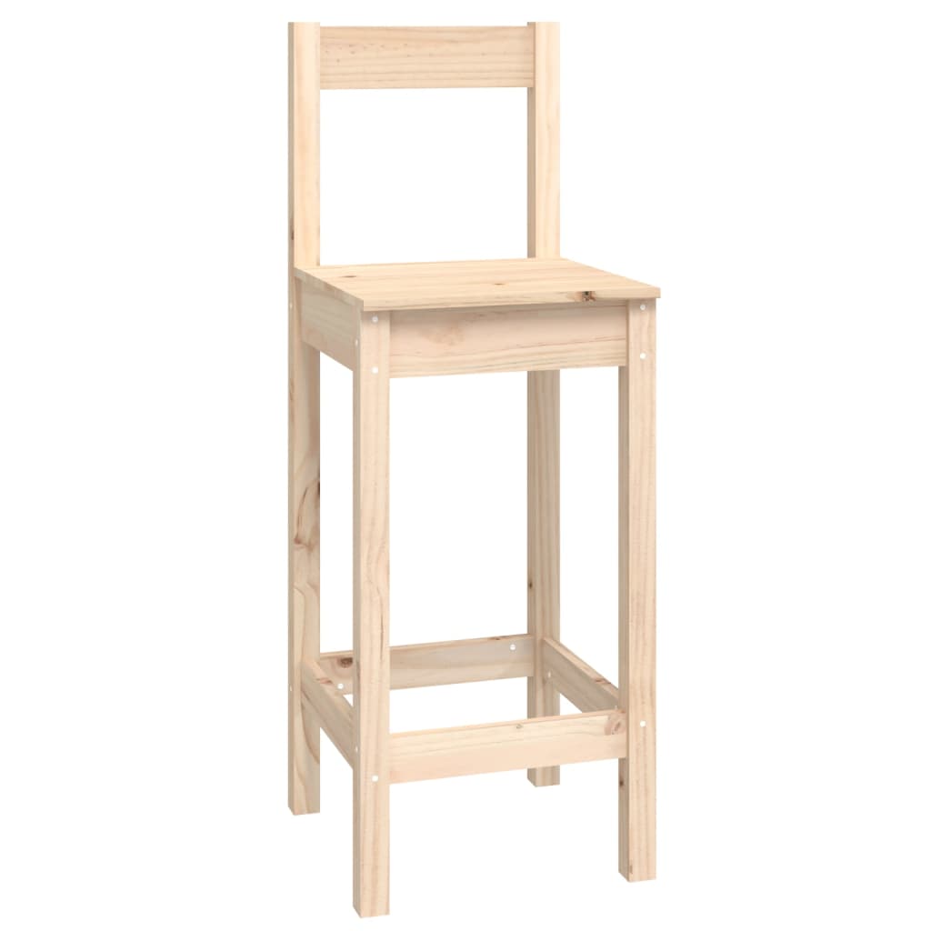 9 részes tömör fenyőfa bárszett