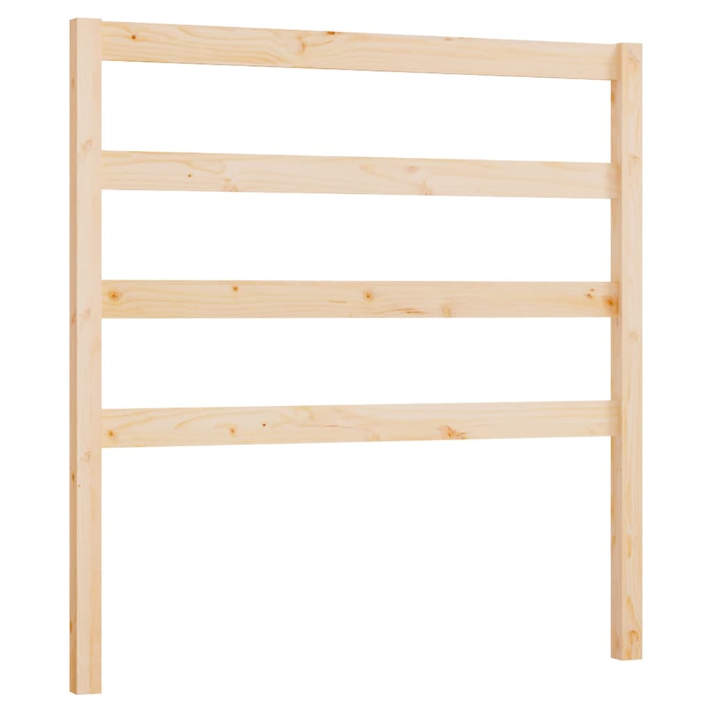 Tömör fenyőfa kihúzható kanapéágy 2x(90x190) cm