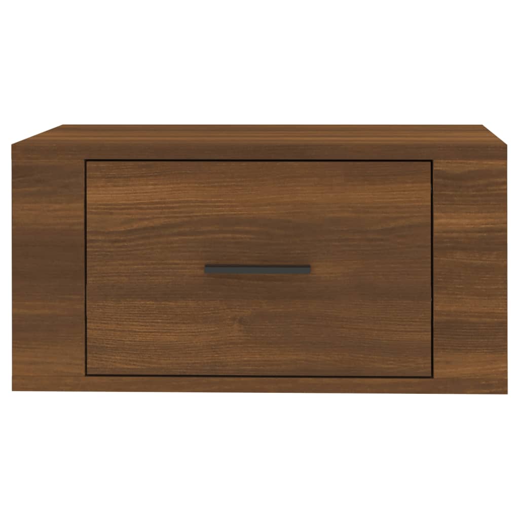 2 db barna tölgy színű fali éjjeliszekrény 50 x 36 x 25 cm 2 db barna tölgy színű fali éjjeliszekrény 50 x 36 x 25 cm