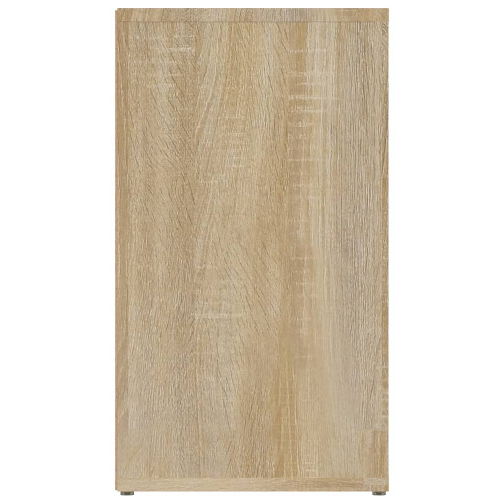 Sonoma tölgy színű szerelt fa tálalóasztal 80x30x54 cm Sonoma tölgy színű szerelt fa tálalóasztal 80x30x54 cm
