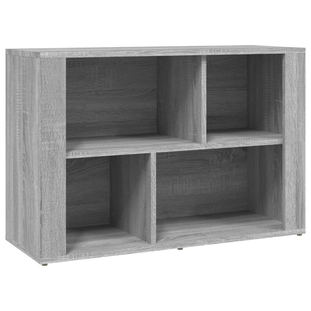 Szürke sonoma színű szerelt fa tálalószekrény 80 x 30 x 54 cm Szürke sonoma színű szerelt fa tálalószekrény 80 x 30 x 54 cm