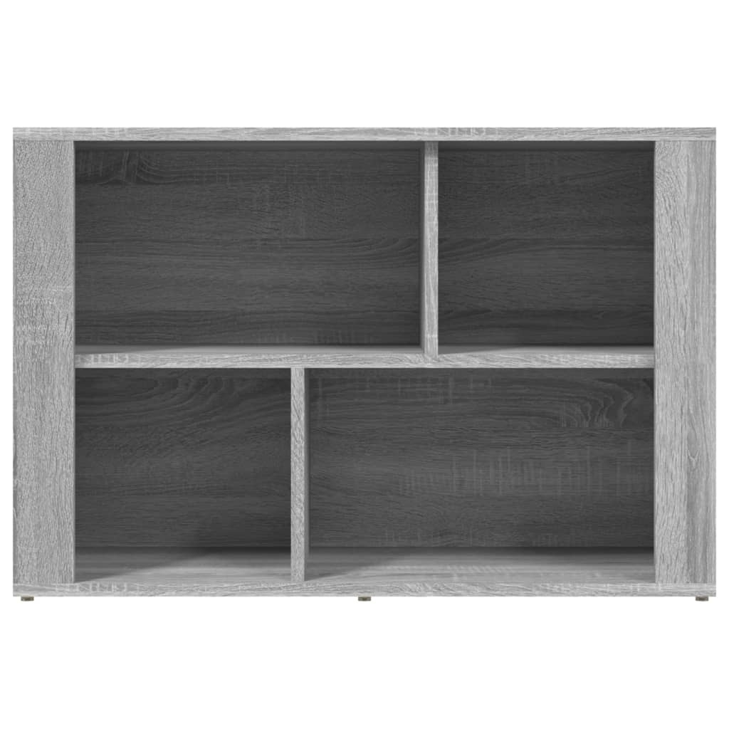 Szürke sonoma színű szerelt fa tálalószekrény 80 x 30 x 54 cm Szürke sonoma színű szerelt fa tálalószekrény 80 x 30 x 54 cm