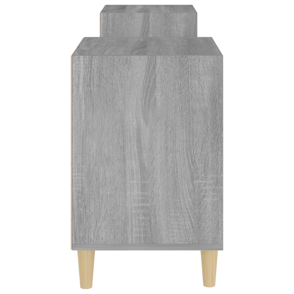 Szürke sonoma színű szerelt fa tv-szekrény 160x35x55 cm Szürke sonoma színű szerelt fa tv-szekrény 160x35x55 cm