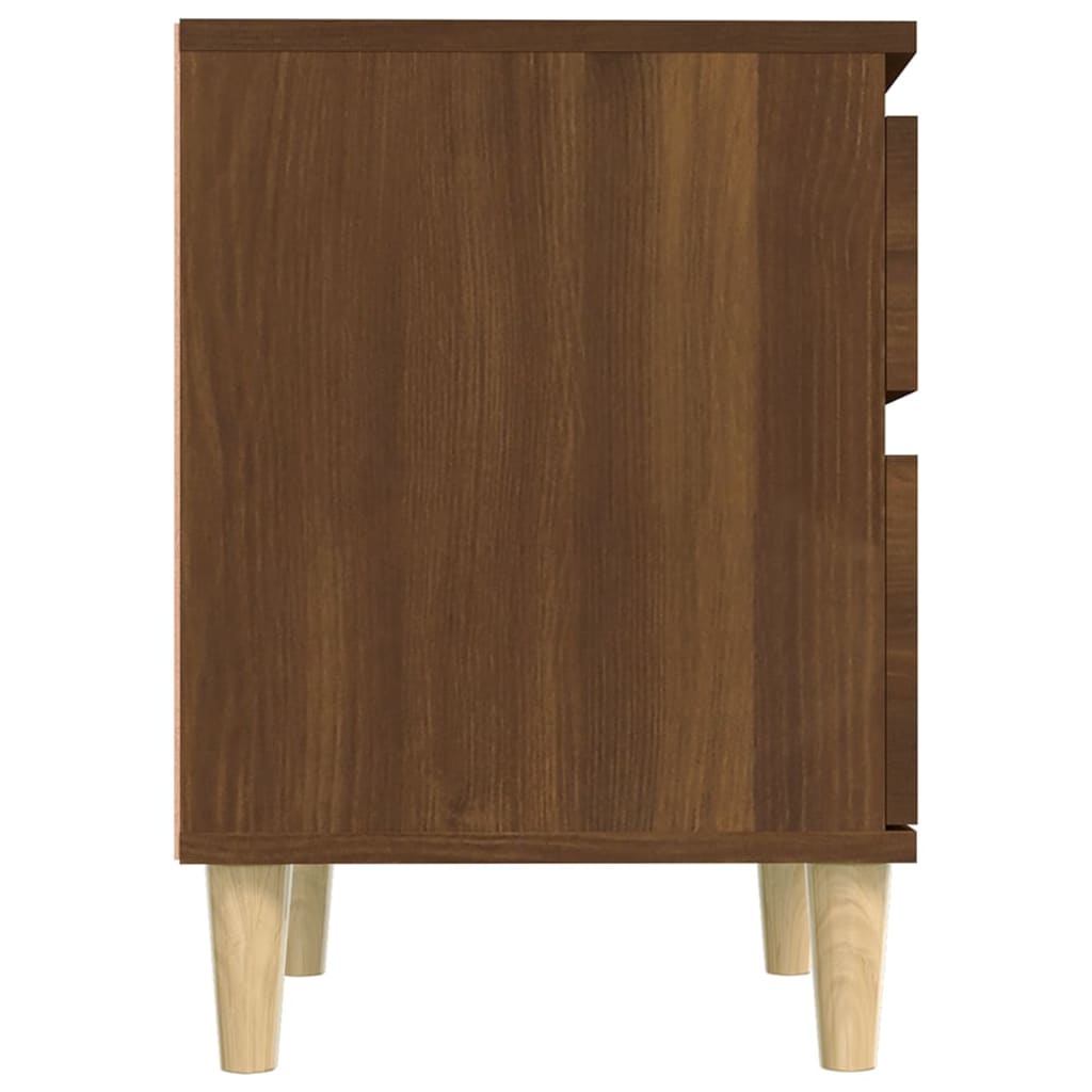 2 db barna tölgy színű éjjeliszekrény 40x35x50 cm 2 db barna tölgy színű éjjeliszekrény 40x35x50 cm