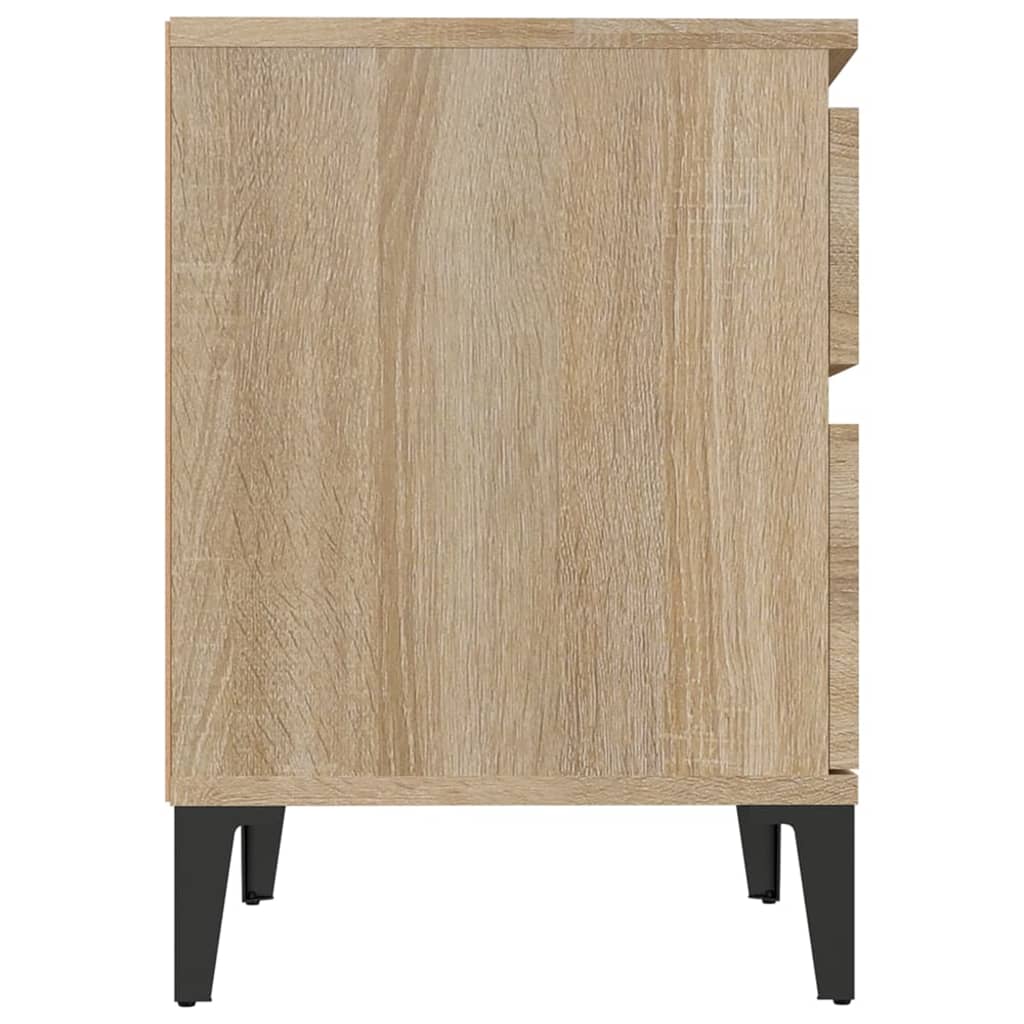 2 db sonoma tölgy éjjeliszekrény 40 x 35 x 50 cm 2 db sonoma tölgy éjjeliszekrény 40 x 35 x 50 cm