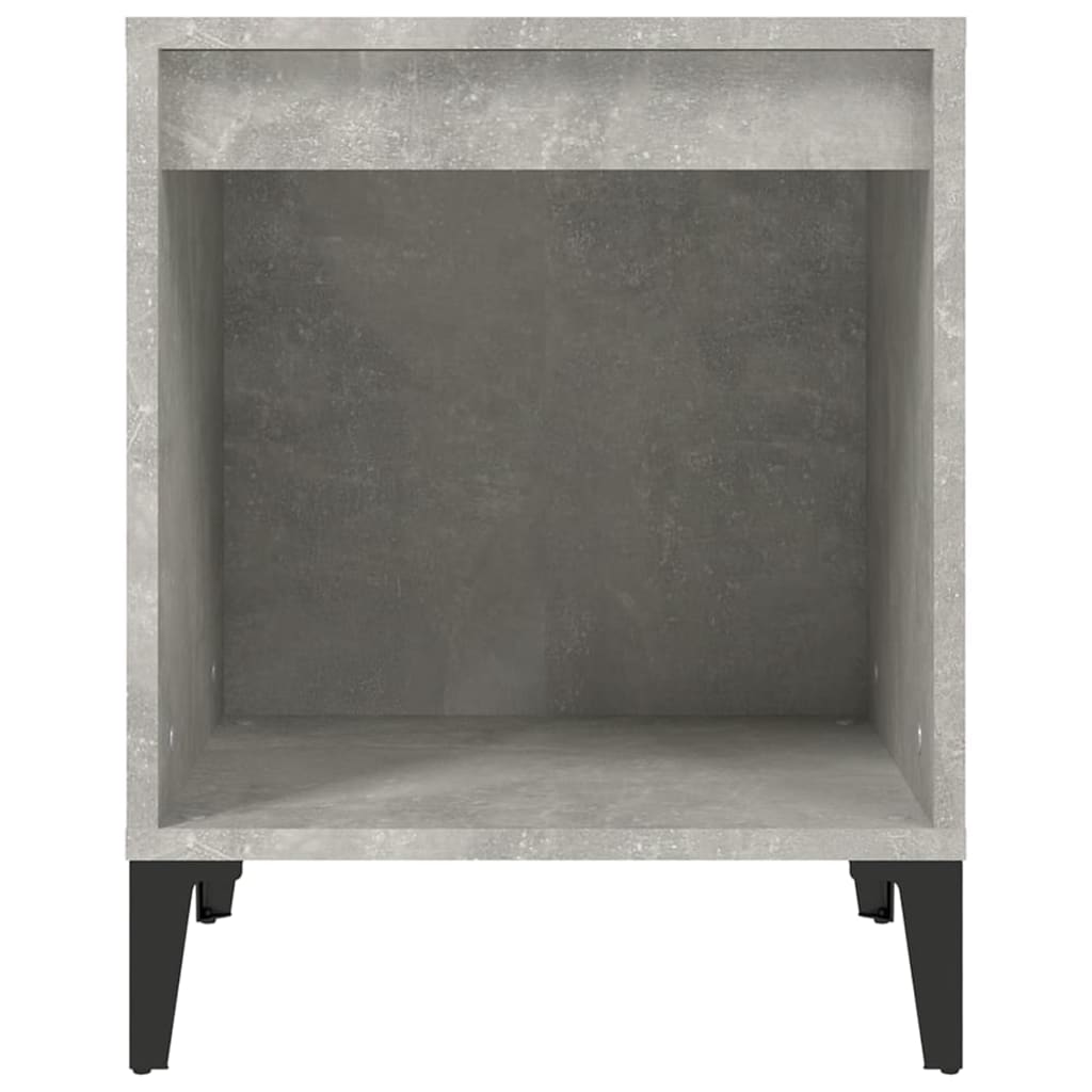 2 db betonszürke éjjeliszekrény 40x35x50 cm 2 db betonszürke éjjeliszekrény 40x35x50 cm