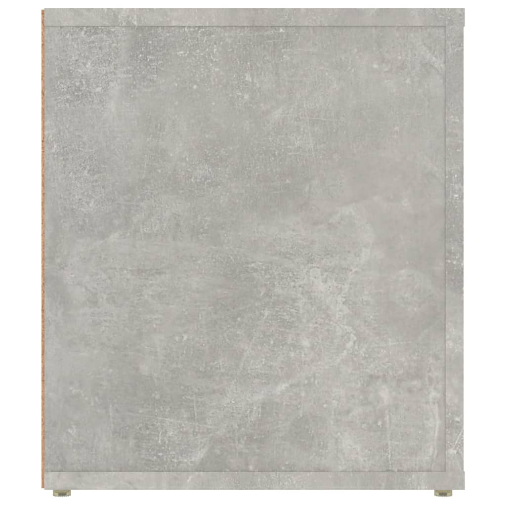 Betonszürke szerelt fa tv-szekrény 100x35x40 cm Betonszürke szerelt fa tv-szekrény 100x35x40 cm