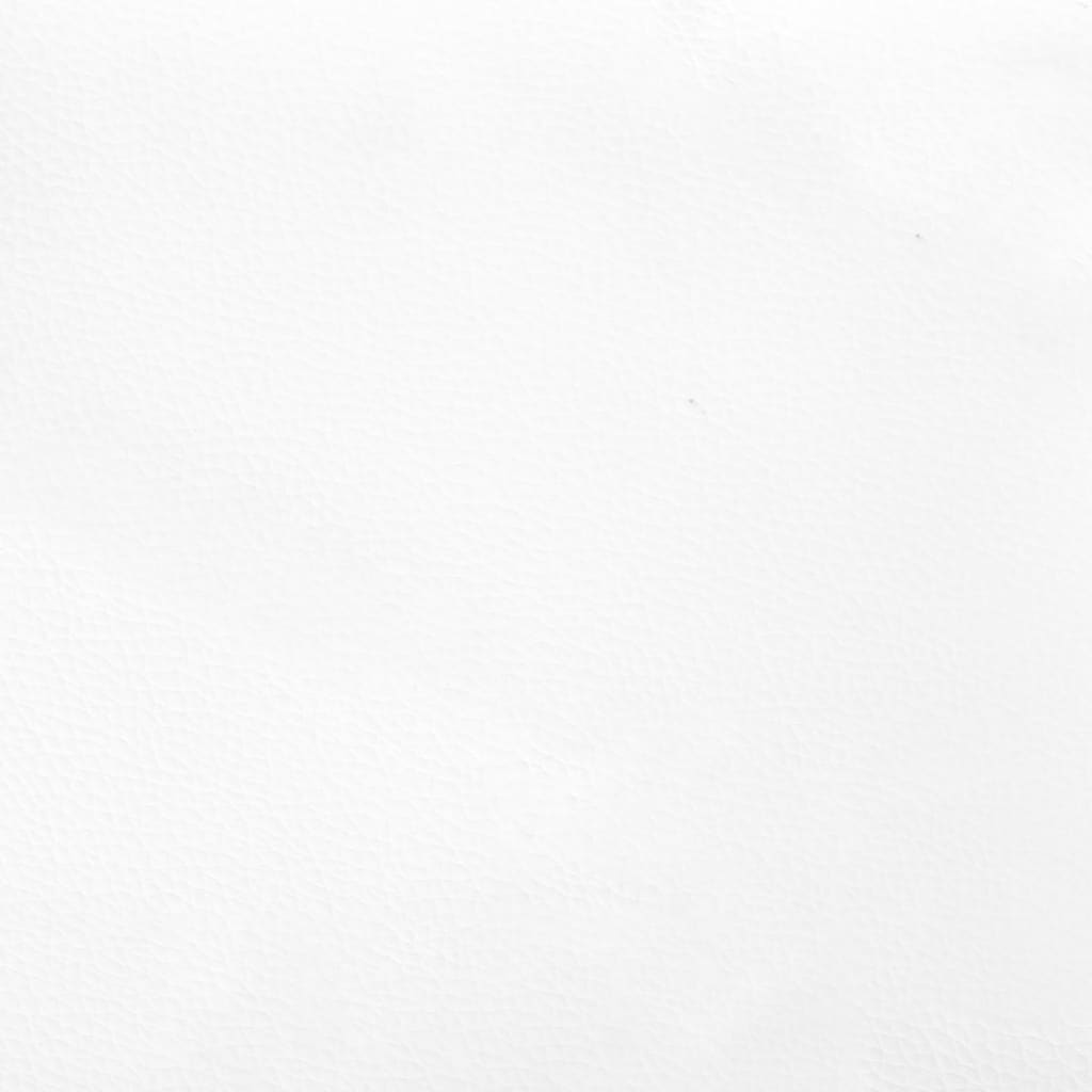2 db fehér műbőr fejtámla 100x5x78/88 cm 2 db fehér műbőr fejtámla 100x5x78/88 cm
