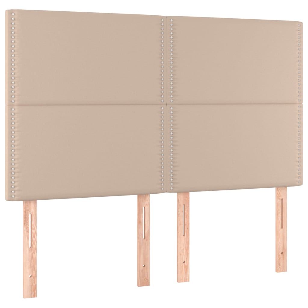 4 db cappuccino színű műbőr fejtámla 72 x 5 x 78/88 cm 4 db cappuccino színű műbőr fejtámla 72 x 5 x 78/88 cm