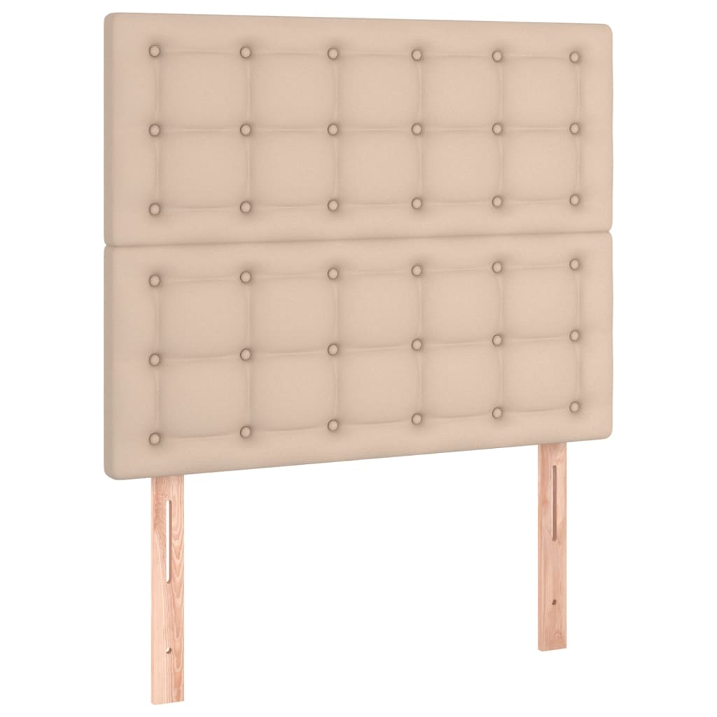 2 db cappuccino színű műbőr fejtámla 100 x 5 x 78/88 cm 2 db cappuccino színű műbőr fejtámla 100 x 5 x 78/88 cm