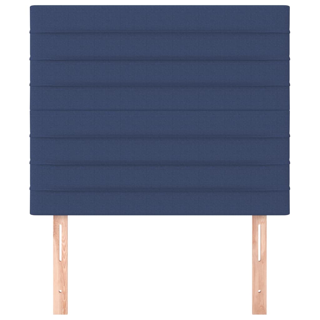 2 db kék szövet fejtámla 90x5x78/88 cm