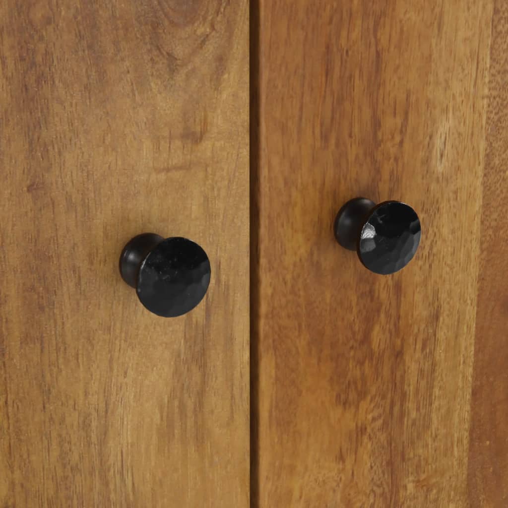 2 részes tömör mangófa fürdőszobai bútorszett