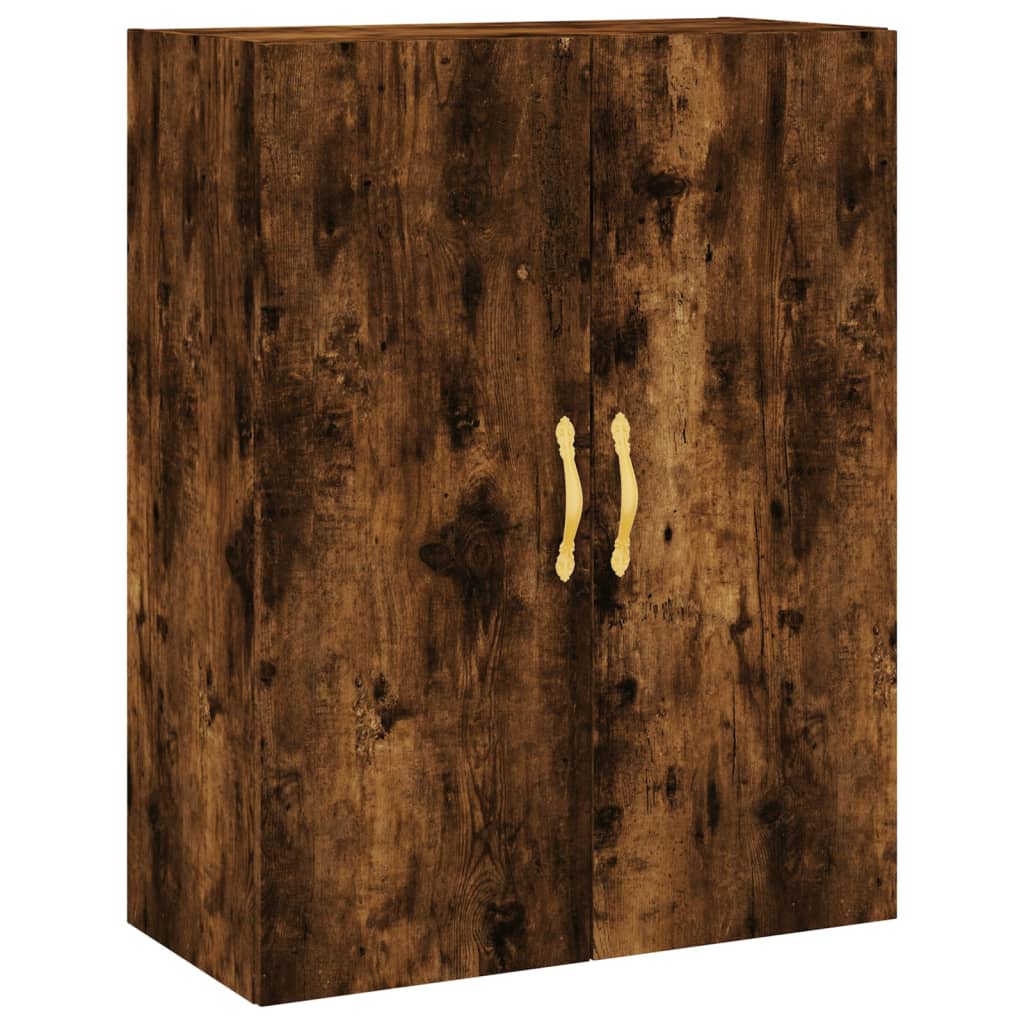 2 db füstös tölgyszínű faliszekrény 69,5 x 34 x 90 cm