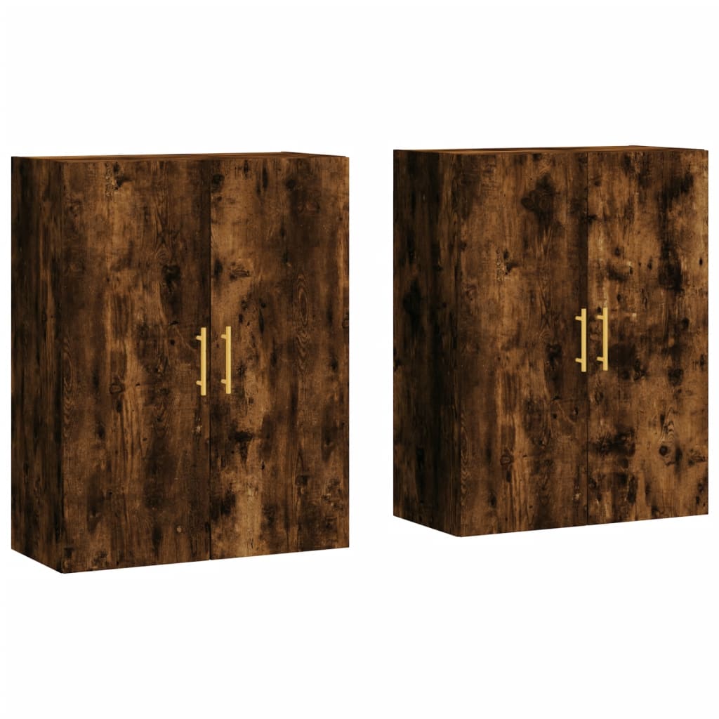 2 db füstös tölgyszínű faliszekrény 69,5 x 34 x 90 cm 2 db füstös tölgyszínű faliszekrény 69,5 x 34 x 90 cm