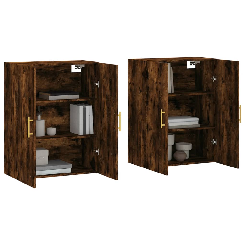 2 db füstös tölgyszínű faliszekrény 69,5 x 34 x 90 cm 2 db füstös tölgyszínű faliszekrény 69,5 x 34 x 90 cm