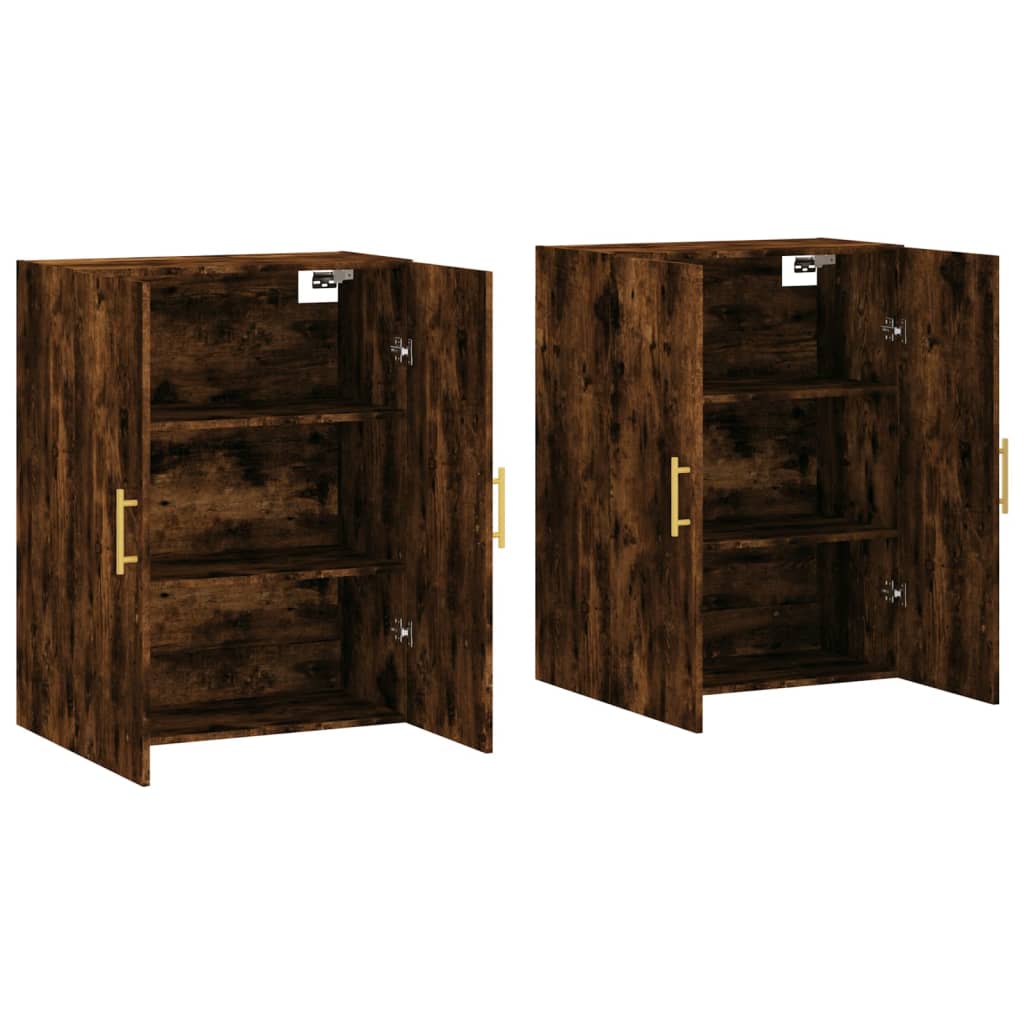 2 db füstös tölgyszínű faliszekrény 69,5 x 34 x 90 cm 2 db füstös tölgyszínű faliszekrény 69,5 x 34 x 90 cm