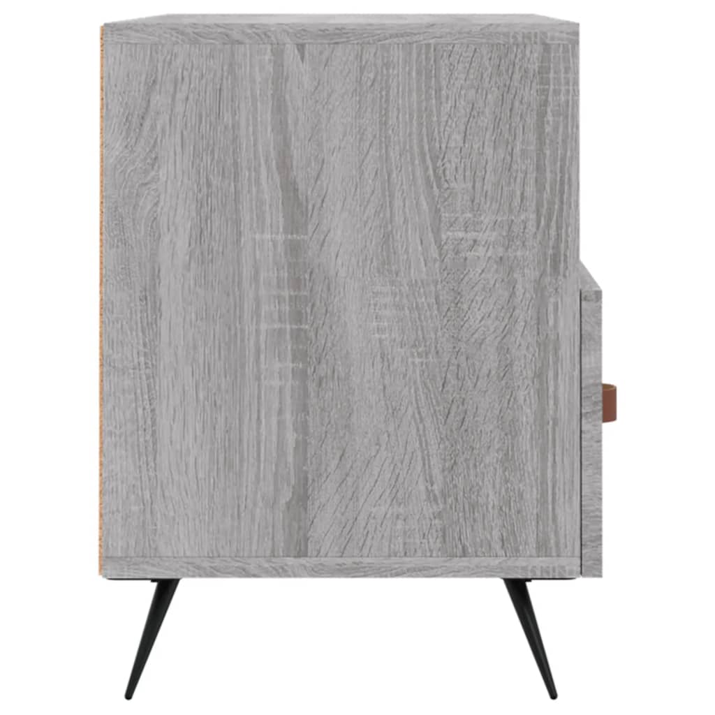 Szürke sonoma színű szerelt fa tv-szekrény 80x36x50 cm Szürke sonoma színű szerelt fa tv-szekrény 80x36x50 cm