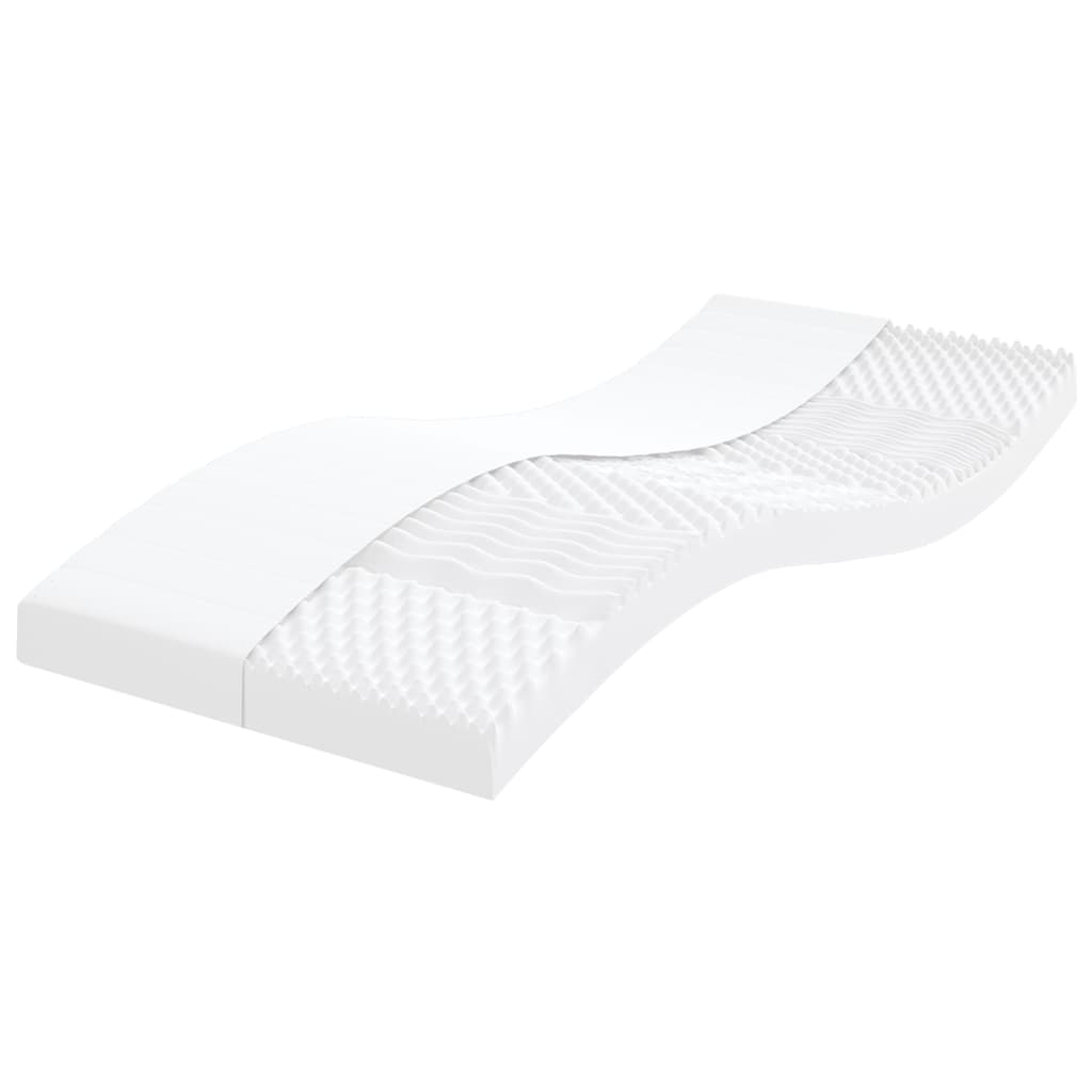 2 db fehér 7-zónás 20 ild keménységű habmatrac 80 x 200 cm 2 db fehér 7-zónás 20 ild keménységű habmatrac 80 x 200 cm
