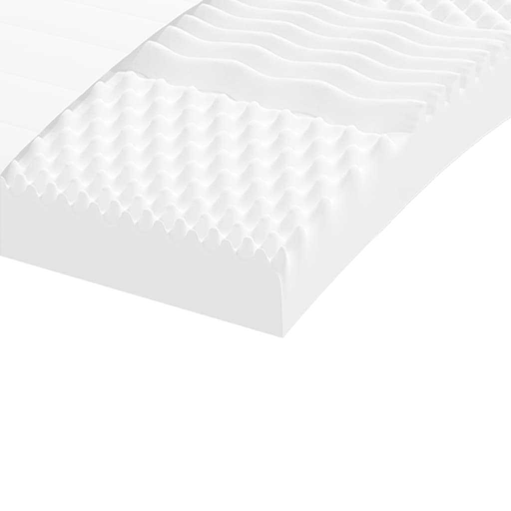 2 db fehér 7-zónás 20 ild keménységű habmatrac 80 x 200 cm 2 db fehér 7-zónás 20 ild keménységű habmatrac 80 x 200 cm