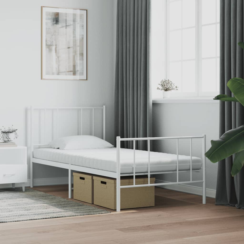 2 db fehér 7 zónás 20 ild keménységű habmatrac 90 x 200 cm