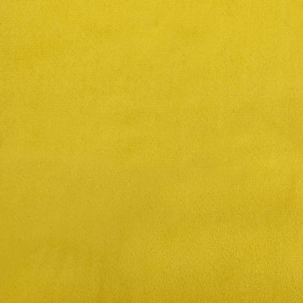 Sárga kihúzható bársony heverő fiókkal 90 x 200 cm Sárga kihúzható bársony heverő fiókkal 90 x 200 cm