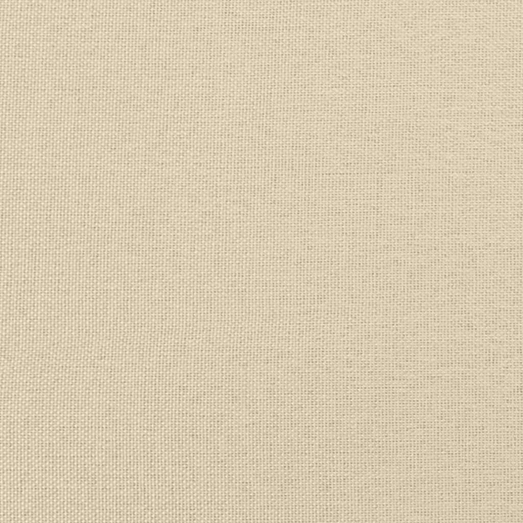 Krémszínű kihúzható szövet heverő fiókokkal 80 x 200 cm Krémszínű kihúzható szövet heverő fiókokkal 80 x 200 cm
