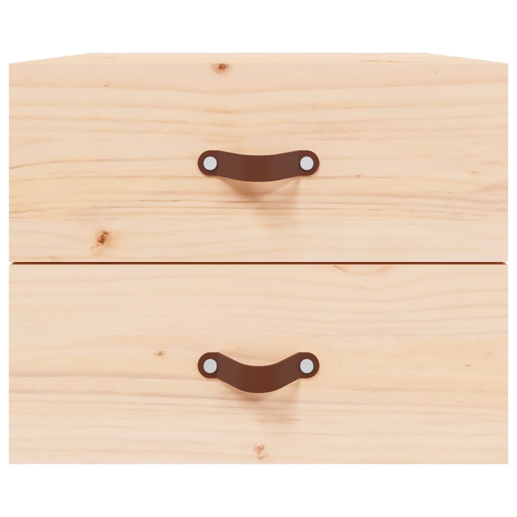 2 db falra szerelhető éjjeliszekrény 50 x 36 x 40 cm