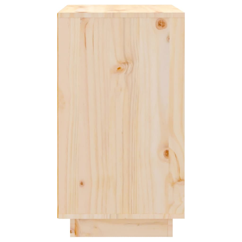 Tömör fenyőfa borszekrény 55,5x34x61 cm