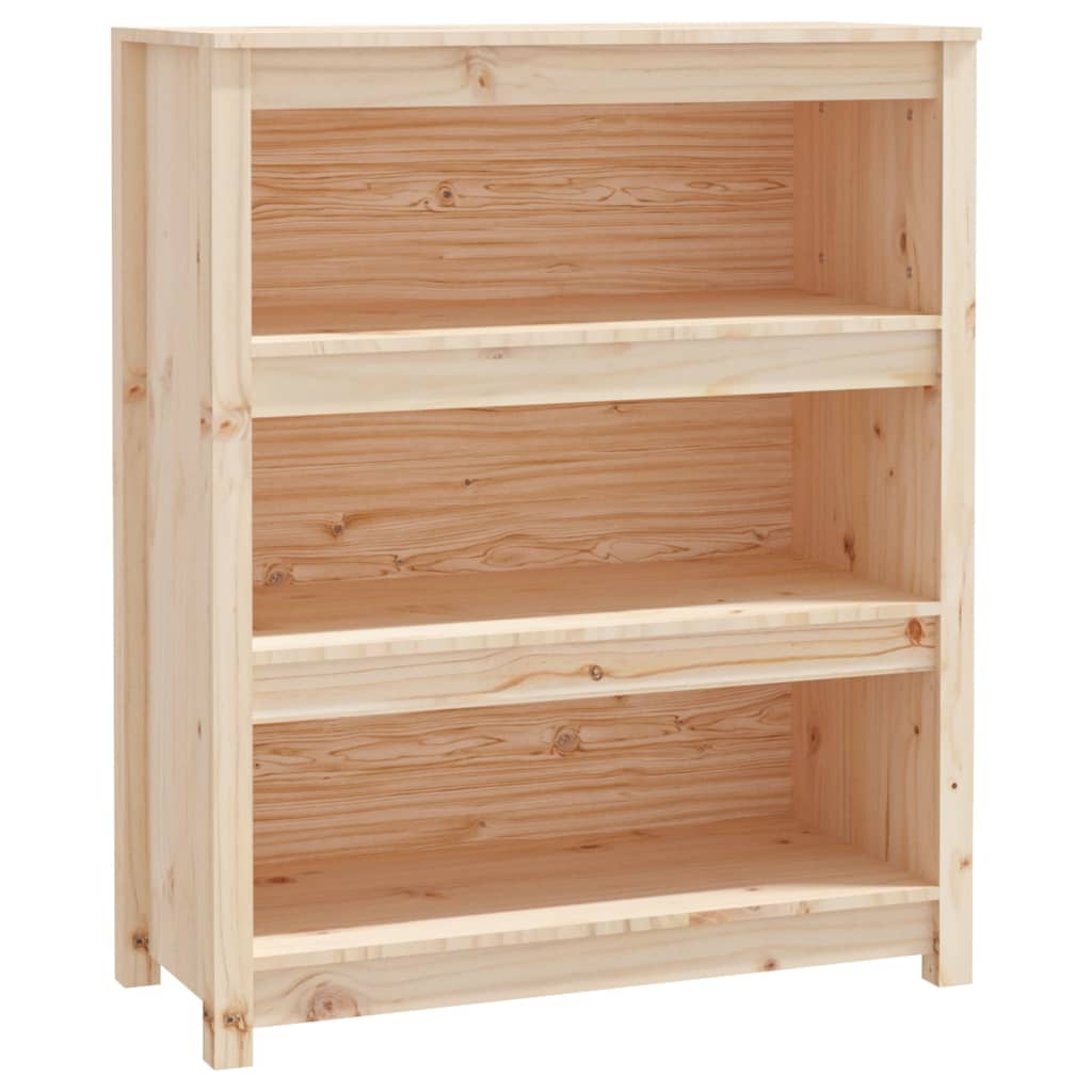 Tömör fenyőfa könyvszekrény 80x35x97 cm Tömör fenyőfa könyvszekrény 80x35x97 cm