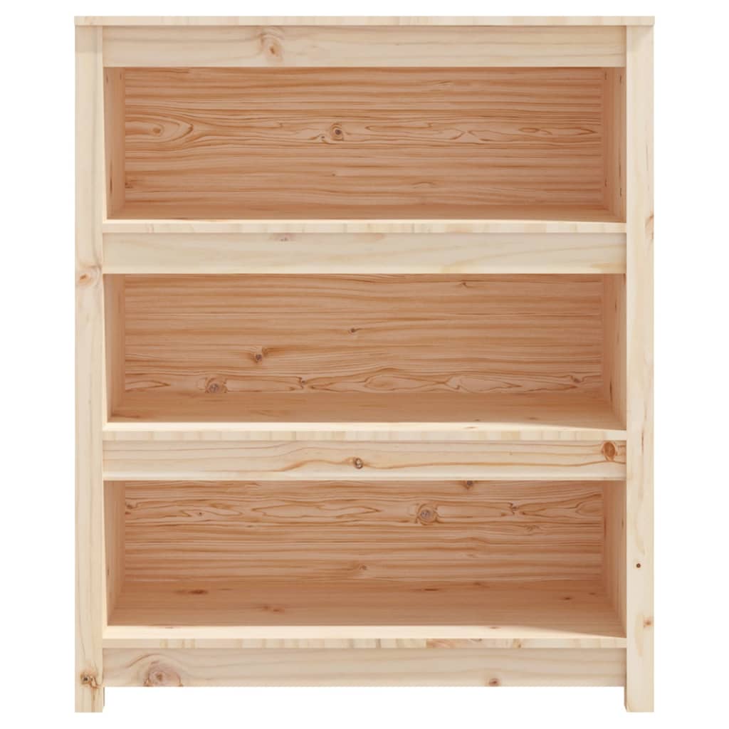 Tömör fenyőfa könyvszekrény 80x35x97 cm Tömör fenyőfa könyvszekrény 80x35x97 cm