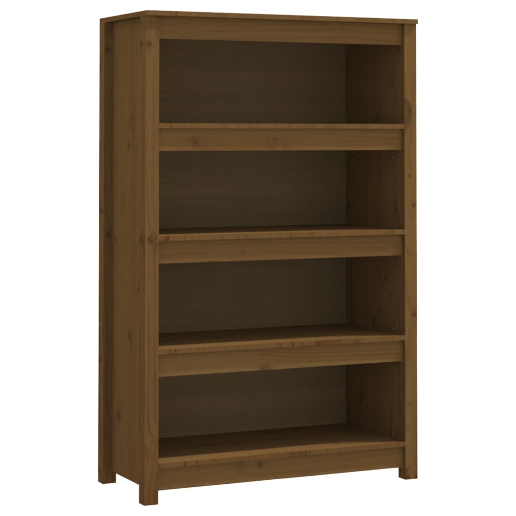 Mézbarna tömör fenyőfa faliszekrény 80 x 35 x 126 cm Mézbarna tömör fenyőfa faliszekrény 80 x 35 x 126 cm