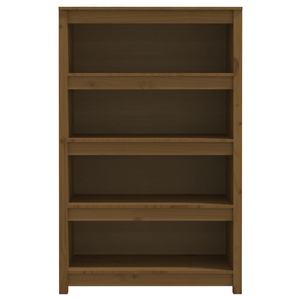 Mézbarna tömör fenyőfa faliszekrény 80 x 35 x 126 cm Mézbarna tömör fenyőfa faliszekrény 80 x 35 x 126 cm