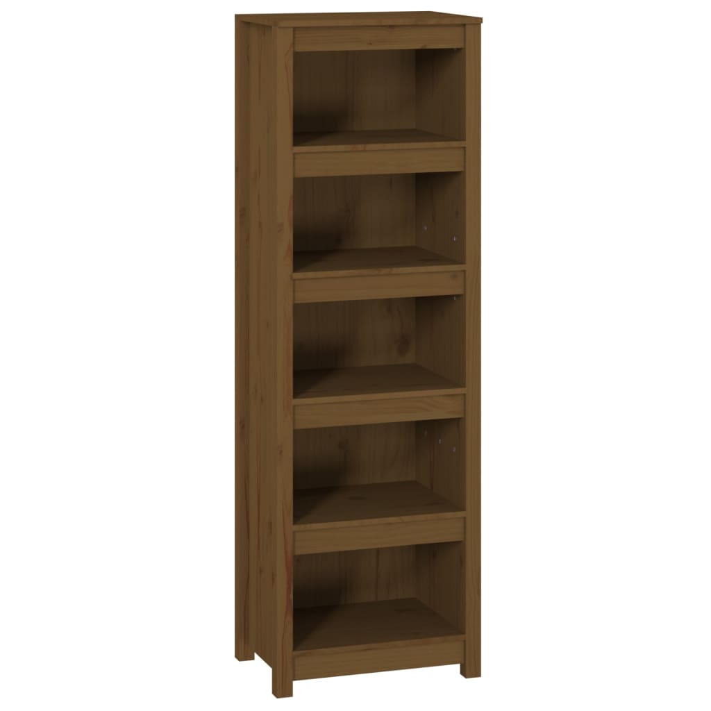 Mézbarna tömör fenyőfa faliszekrény 50x35x154 cm Mézbarna tömör fenyőfa faliszekrény 50x35x154 cm