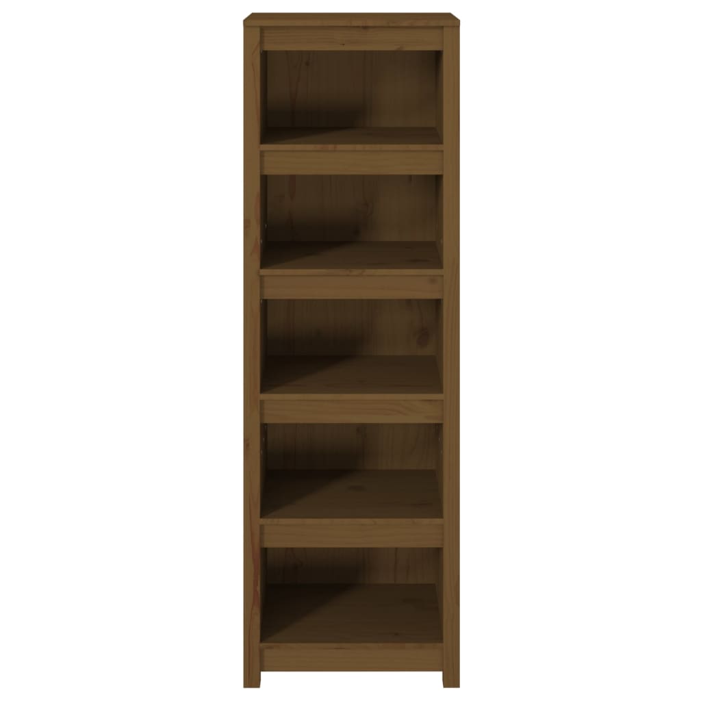 Mézbarna tömör fenyőfa faliszekrény 50x35x154 cm Mézbarna tömör fenyőfa faliszekrény 50x35x154 cm