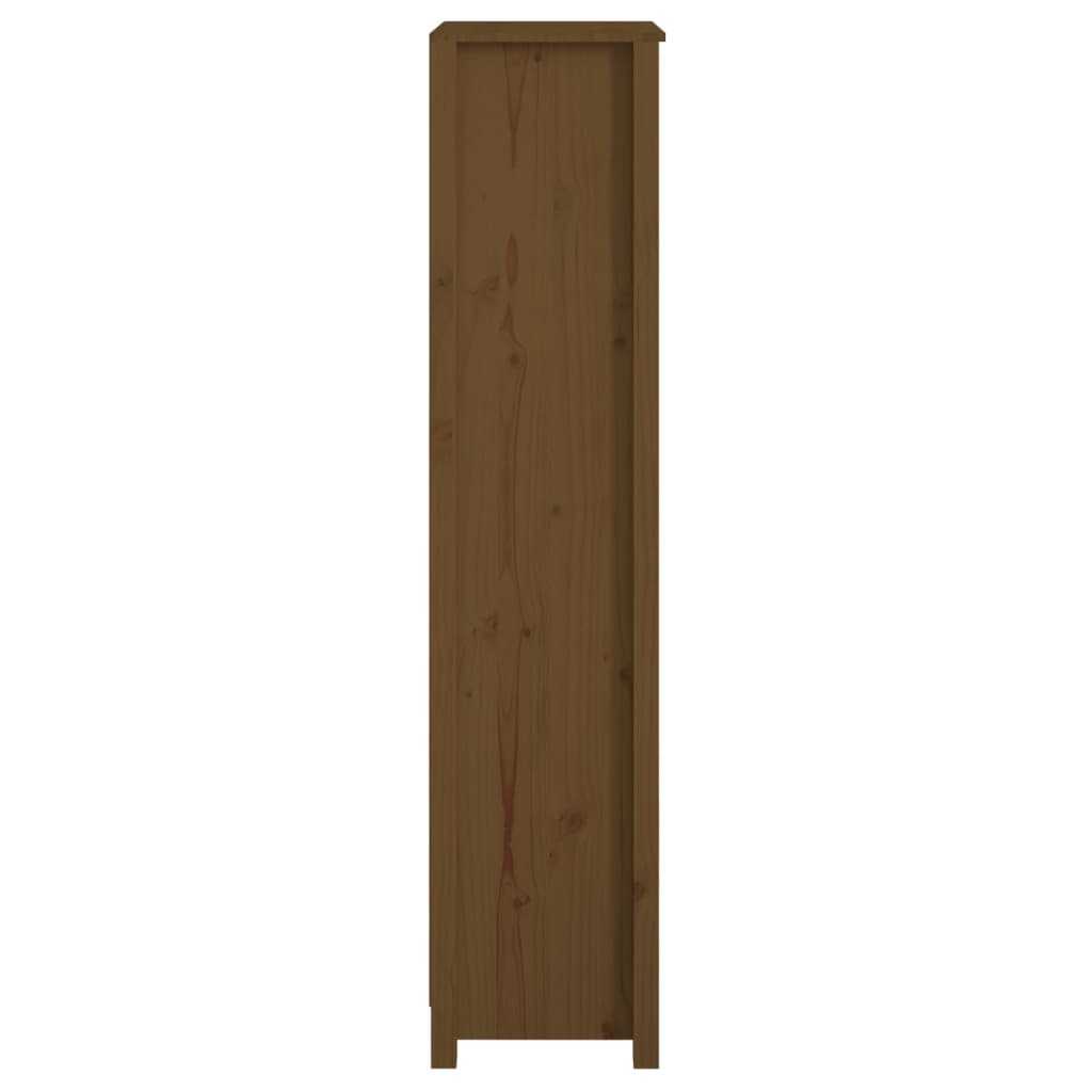Mézbarna tömör fenyőfa faliszekrény 50x35x154 cm Mézbarna tömör fenyőfa faliszekrény 50x35x154 cm