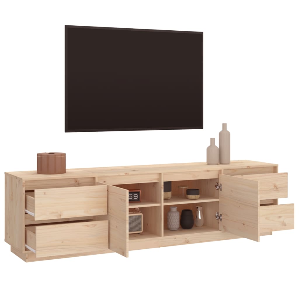 Tömör fenyőfa tv-szekrény 176x37x47,5 cm Tömör fenyőfa tv-szekrény 176x37x47,5 cm