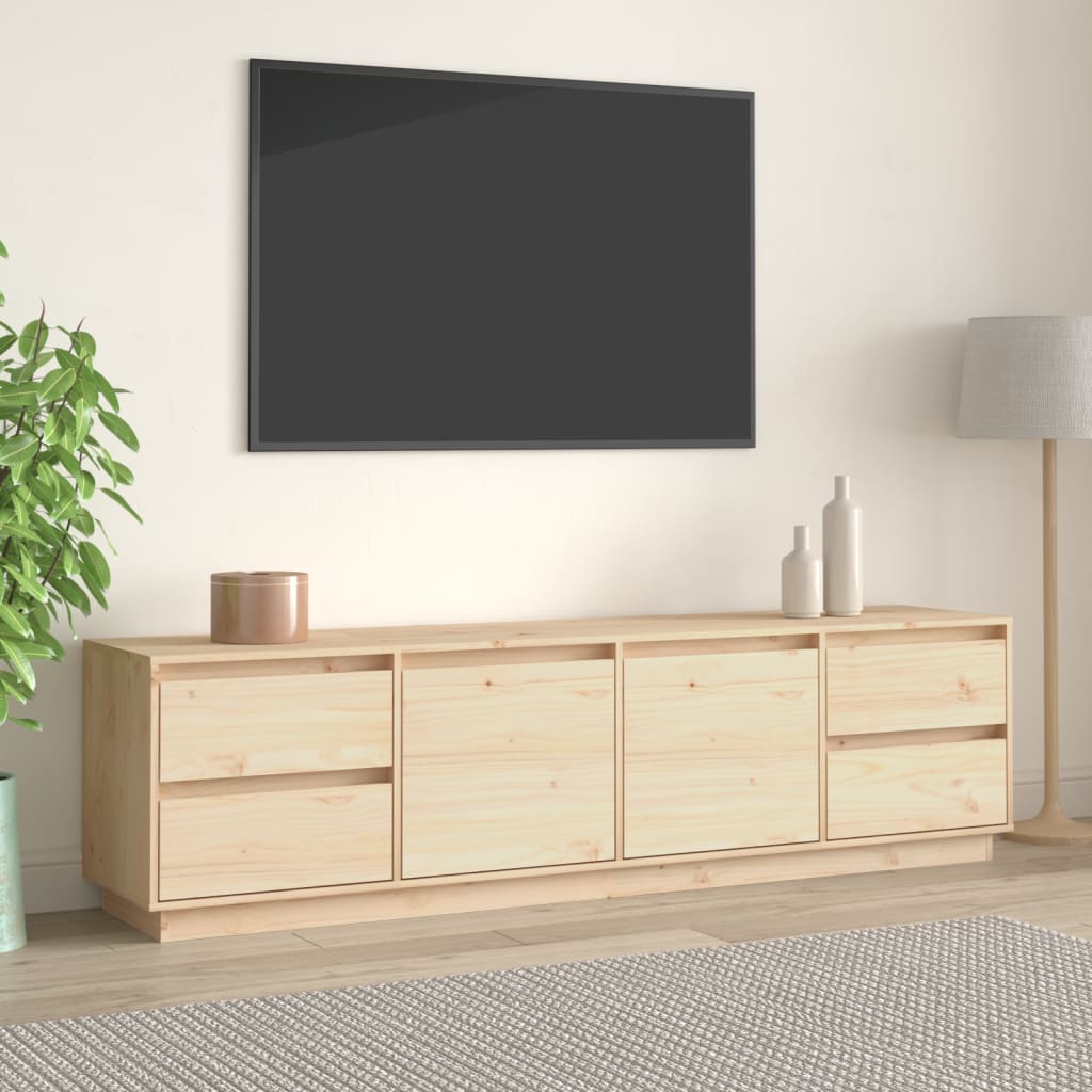 Tömör fenyőfa tv-szekrény 176x37x47,5 cm Tömör fenyőfa tv-szekrény 176x37x47,5 cm