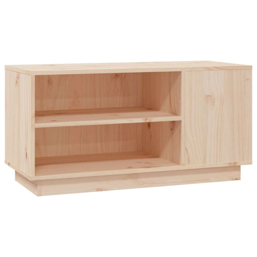 Tömör fenyőfa tv-szekrény 80x35x40,5 cm Tömör fenyőfa tv-szekrény 80x35x40,5 cm