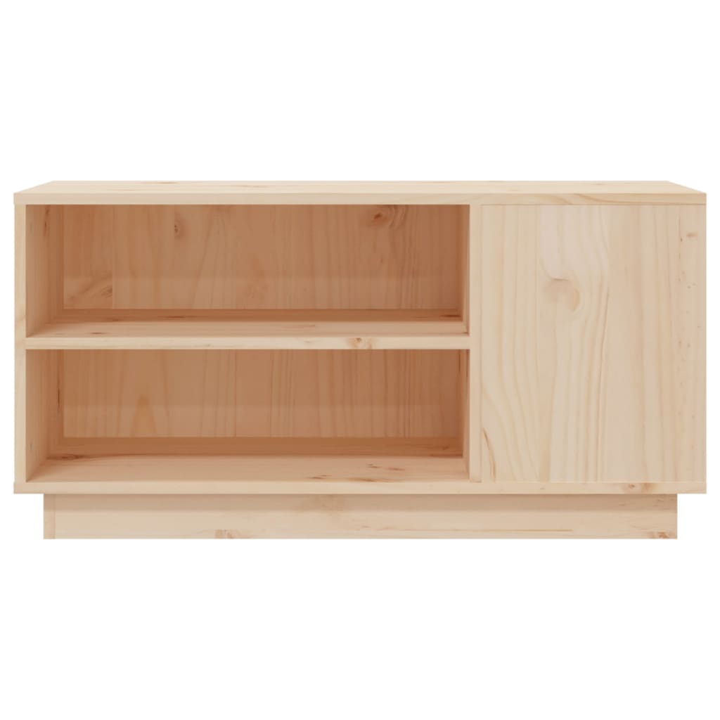 Tömör fenyőfa tv-szekrény 80x35x40,5 cm Tömör fenyőfa tv-szekrény 80x35x40,5 cm